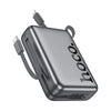 Hoco - Hoco 18W Power Bank 20000mAh Built - in Cable Q39 - Cle Market