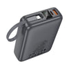 Hoco - Hoco 18W Power Bank 20000mAh Built - in Cable Q39 - Cle Market