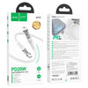 Hoco - Hoco 20W Transparent Braided USB - C to Lightning Cable U111 - Cle Market