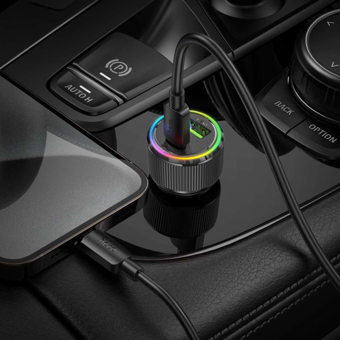 Hoco - Hoco 38W Car Charger Set NZ14A - Cle Market