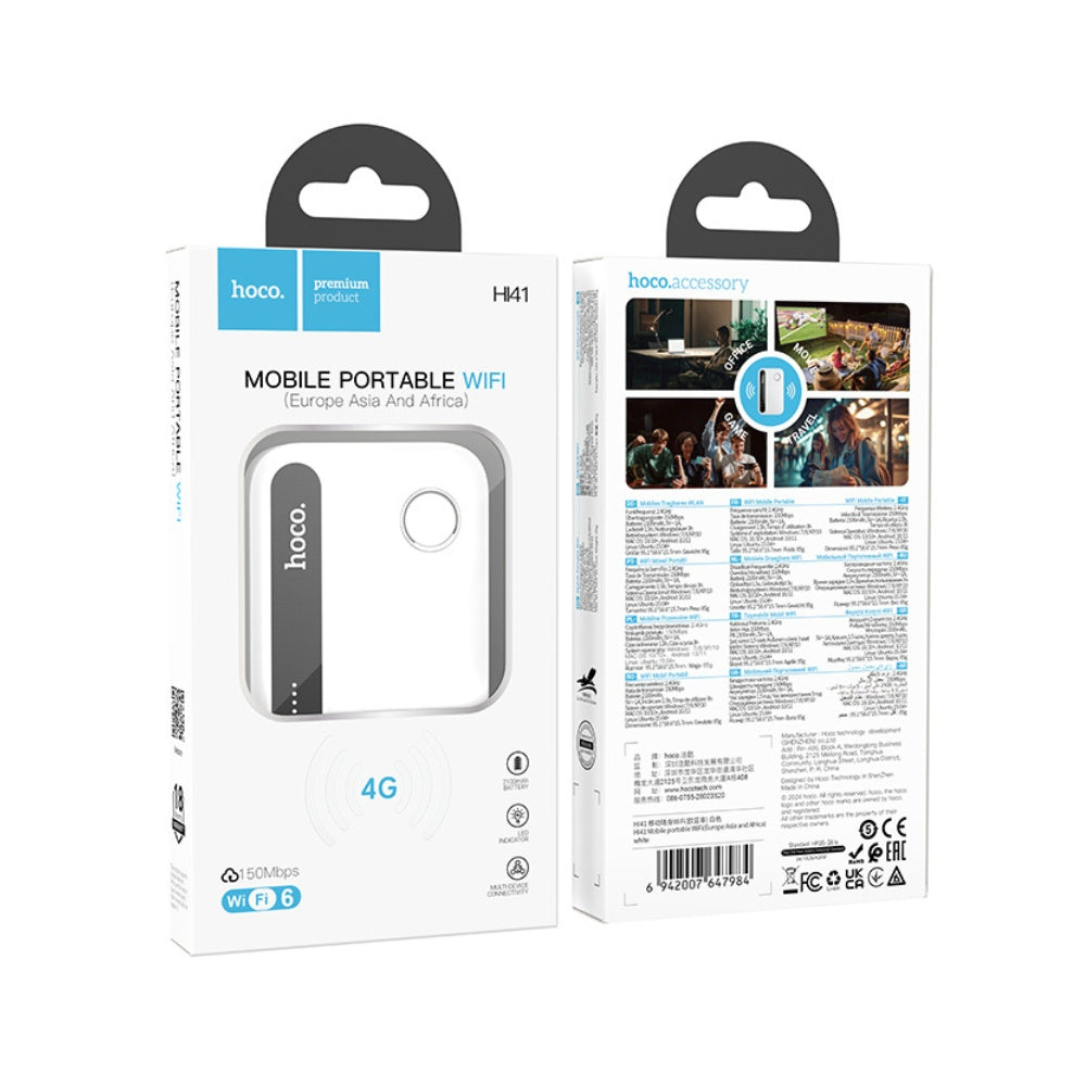 Hoco 4G Mobile Portable Wifi HI41 - Cle Market