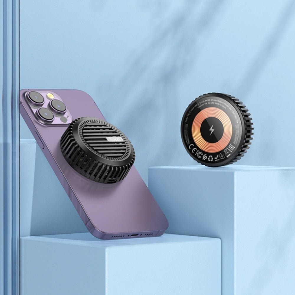 Hoco - Hoco Air Cooled 15W Magnetic Fast Wireless Charger CW57 - Cle Market