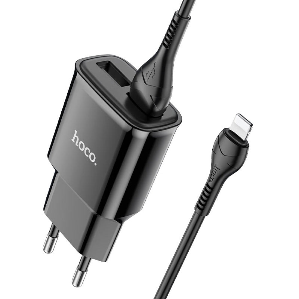 Hoco - Hoco C88a Dual Port Wall Charger with Cable (Lightning) - Cle Market