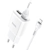 Hoco - Hoco C88a Dual Port Wall Charger with Cable (Lightning) - Cle Market