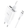 Hoco - Hoco C88a Dual Port Wall Charger with Cable (micro - usb) - Cle Market