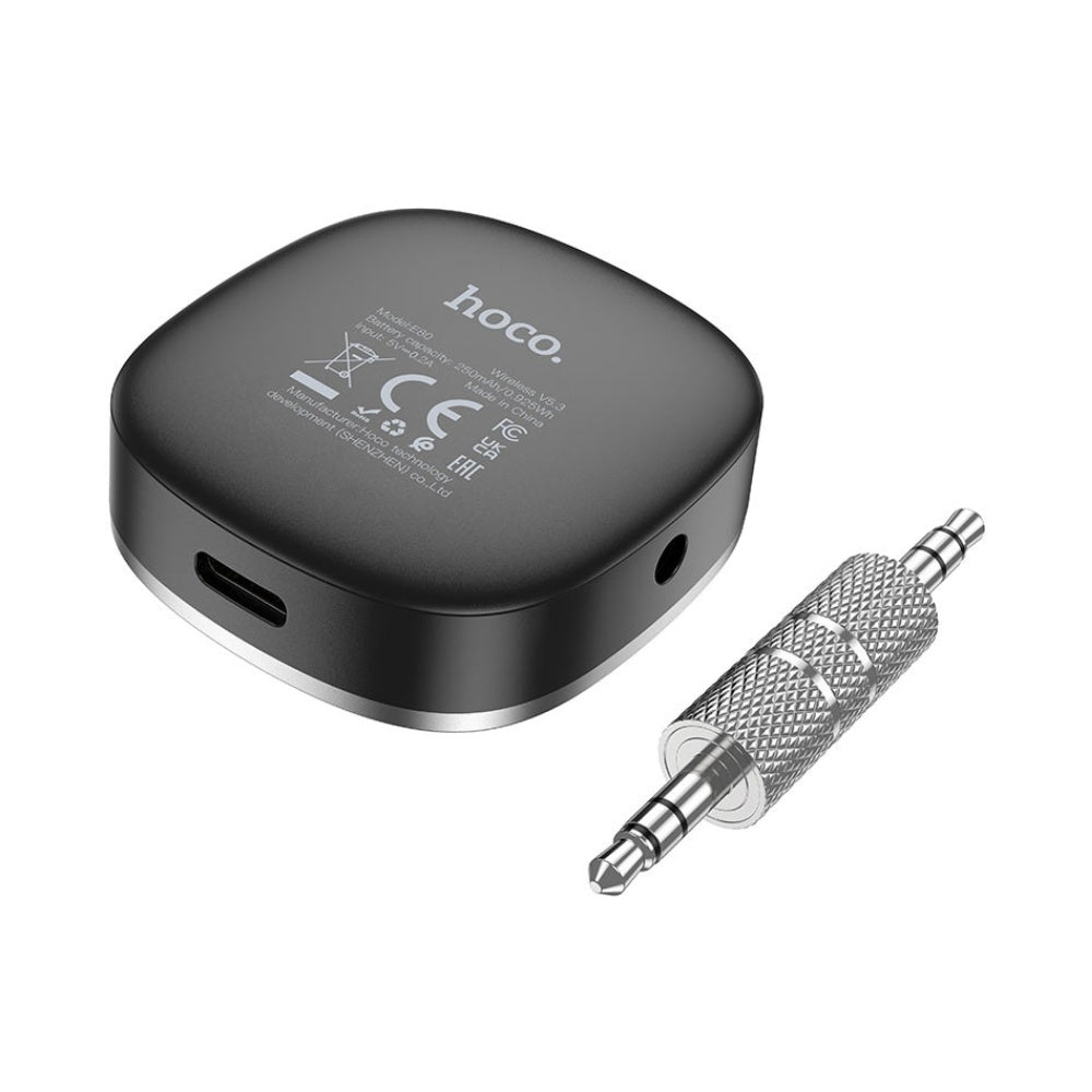 Hoco - Hoco Car AUX Bluetooth Receiver E80 - Cle Market
