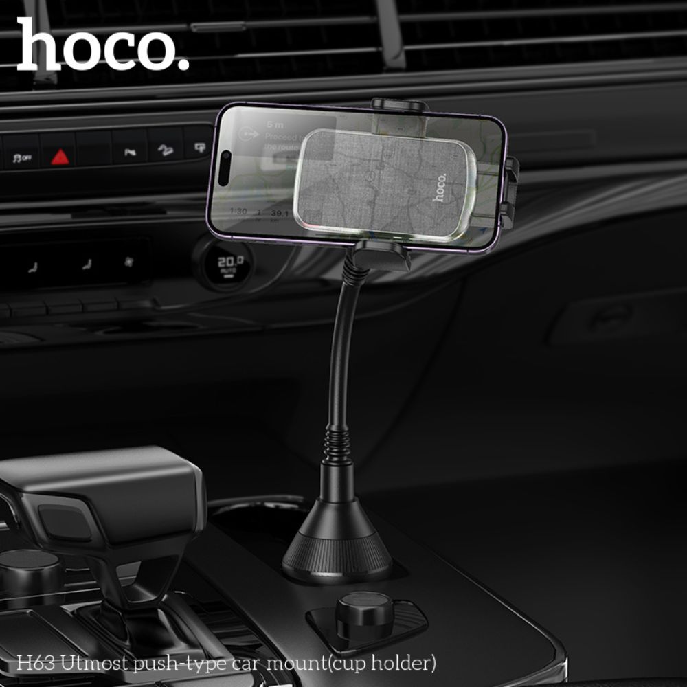 Hoco - Hoco Car Cup Phone Holder H63 - Cle Market