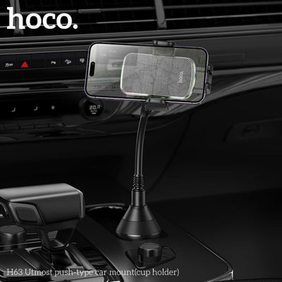 Hoco - Hoco Car Cup Phone Holder H63 - Cle Market