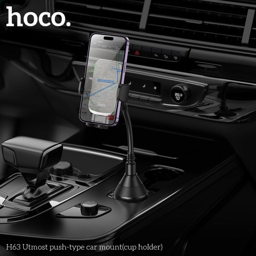 Hoco - Hoco Car Cup Phone Holder H63 - Cle Market