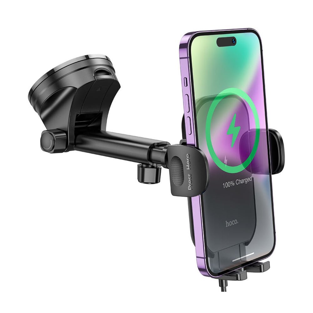 Hoco - Hoco Car Dashboard Wireless Charger HW5 - Cle Market