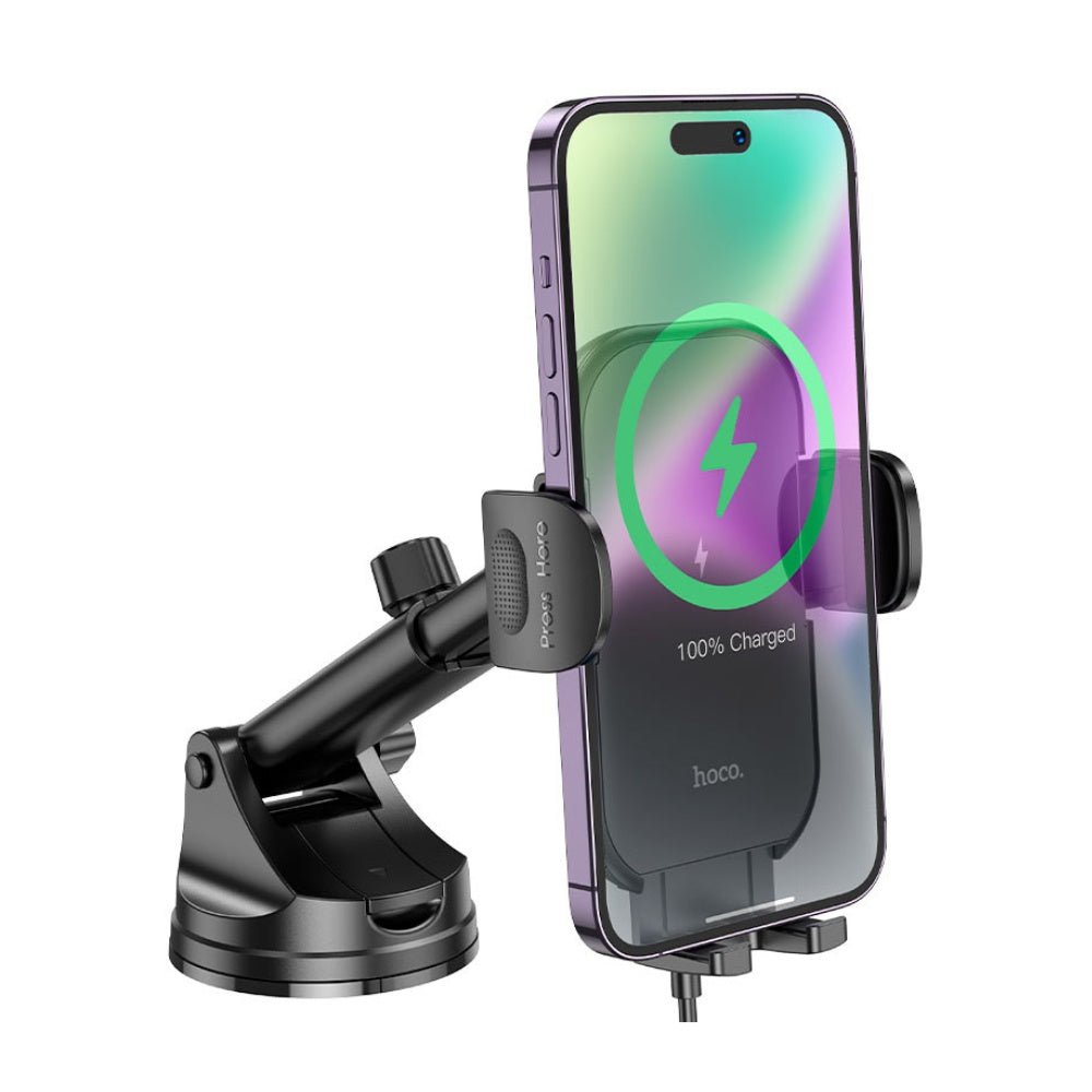 Hoco - Hoco Car Dashboard Wireless Charger HW5 - Cle Market