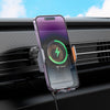 Hoco - Hoco Car Wireless Charger For Air Outlet HW7 - Cle Market