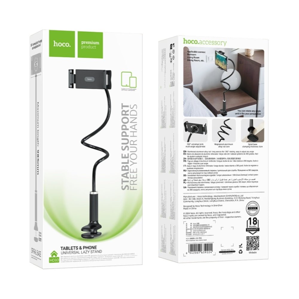 Hoco - Hoco Clip - On Lazy Stand for Tablets and Phones HD10 - Cle Market