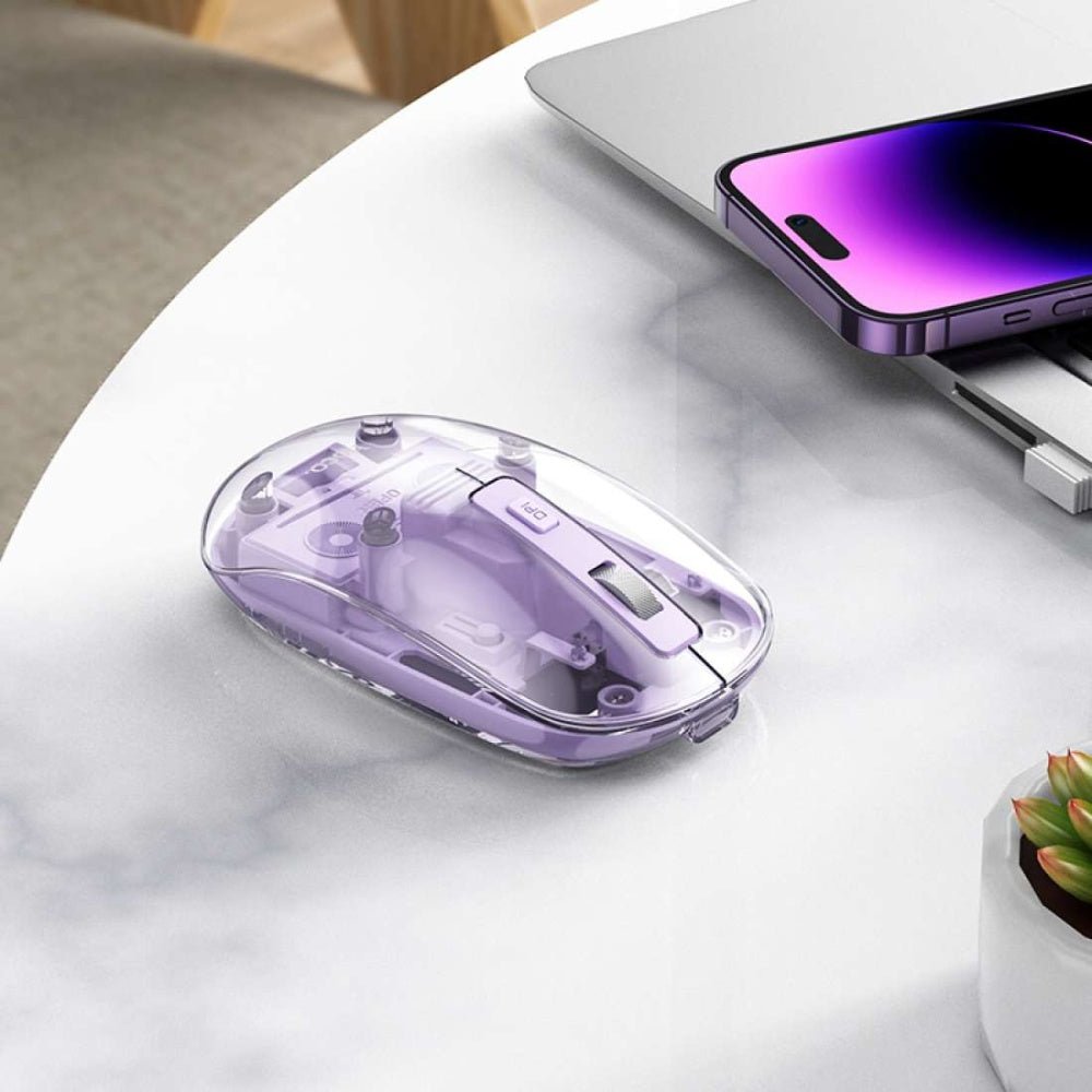 Hoco - Hoco Crystals Dual Mode Wireless Mouse GM29 - Cle Market