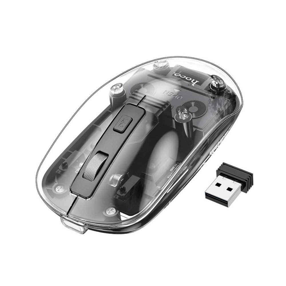 Hoco - Hoco Crystals Dual Mode Wireless Mouse GM29 - Cle Market
