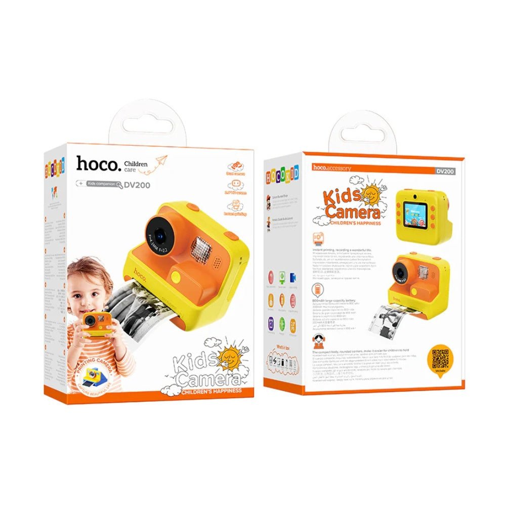 Hoco - Hoco Dual Kids Printing Camera DV200 - Cle Market