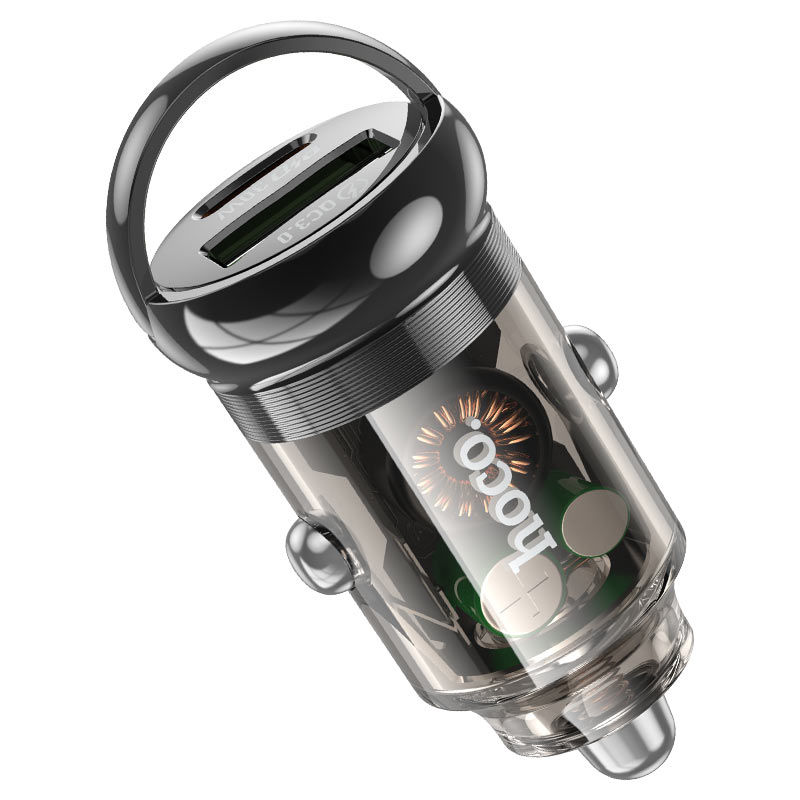 Hoco - Hoco Dual Port Car Charger 30W Z53A - Cle Market