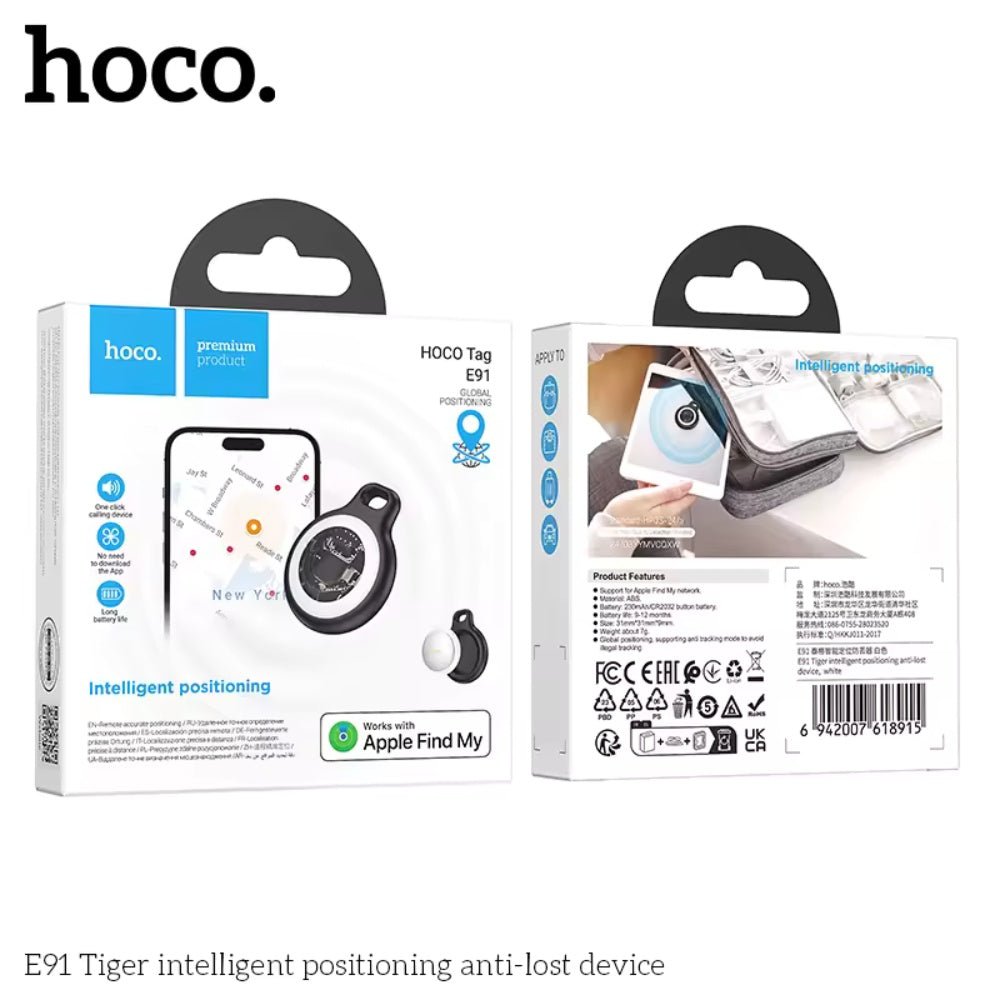Hoco - Hoco E91 Intelligent Positioning Anti - Lost Device - Cle Market