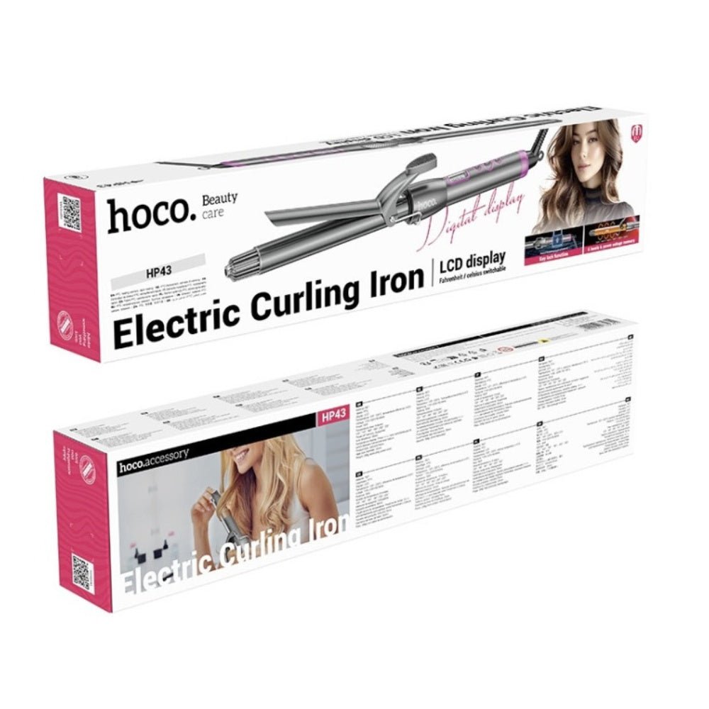 Hoco - Hoco Electric Curling Iron with Digital Display HP43 - Cle Market