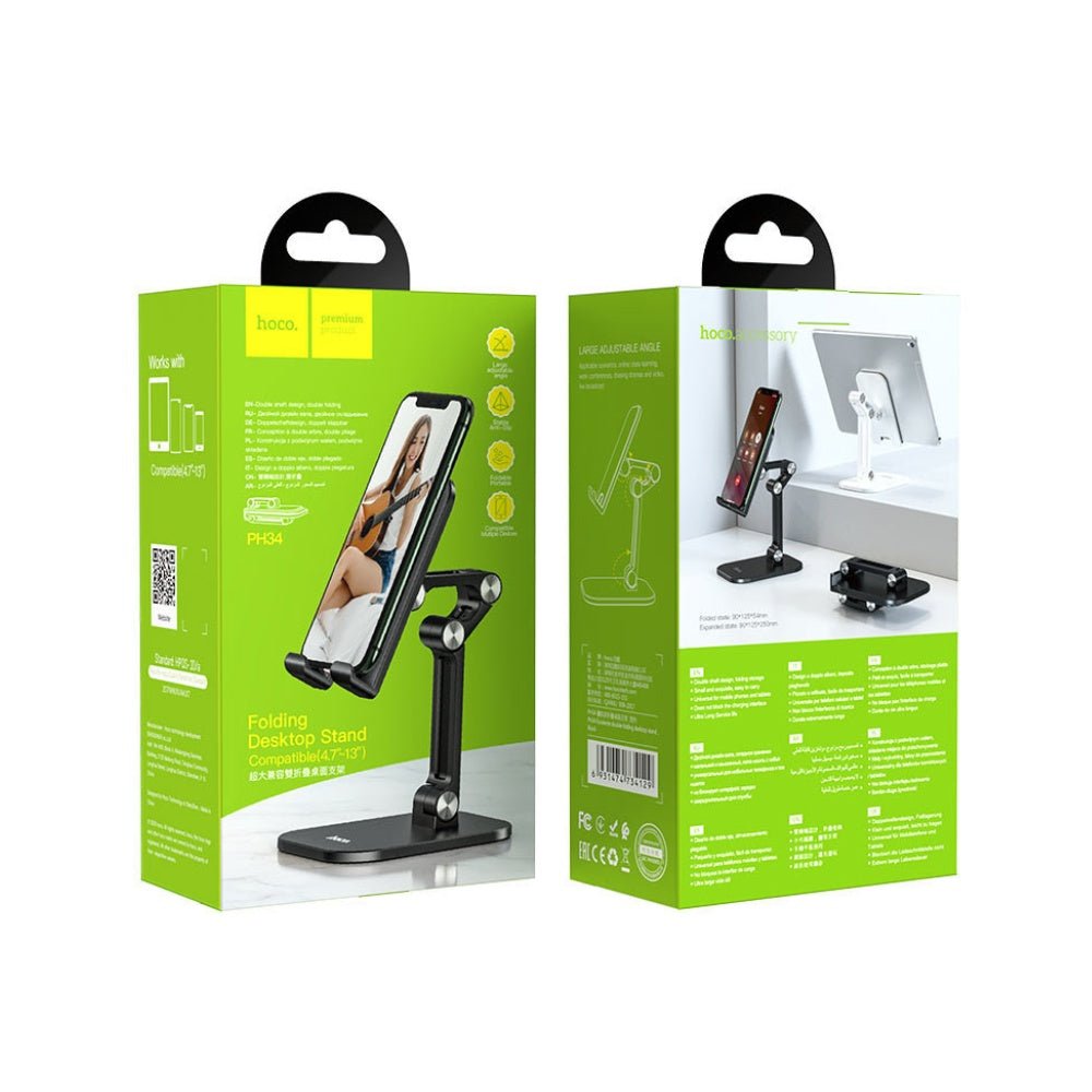 Hoco - Hoco Folding Desktop Stand for Phones and Tablets PH34 - Cle Market