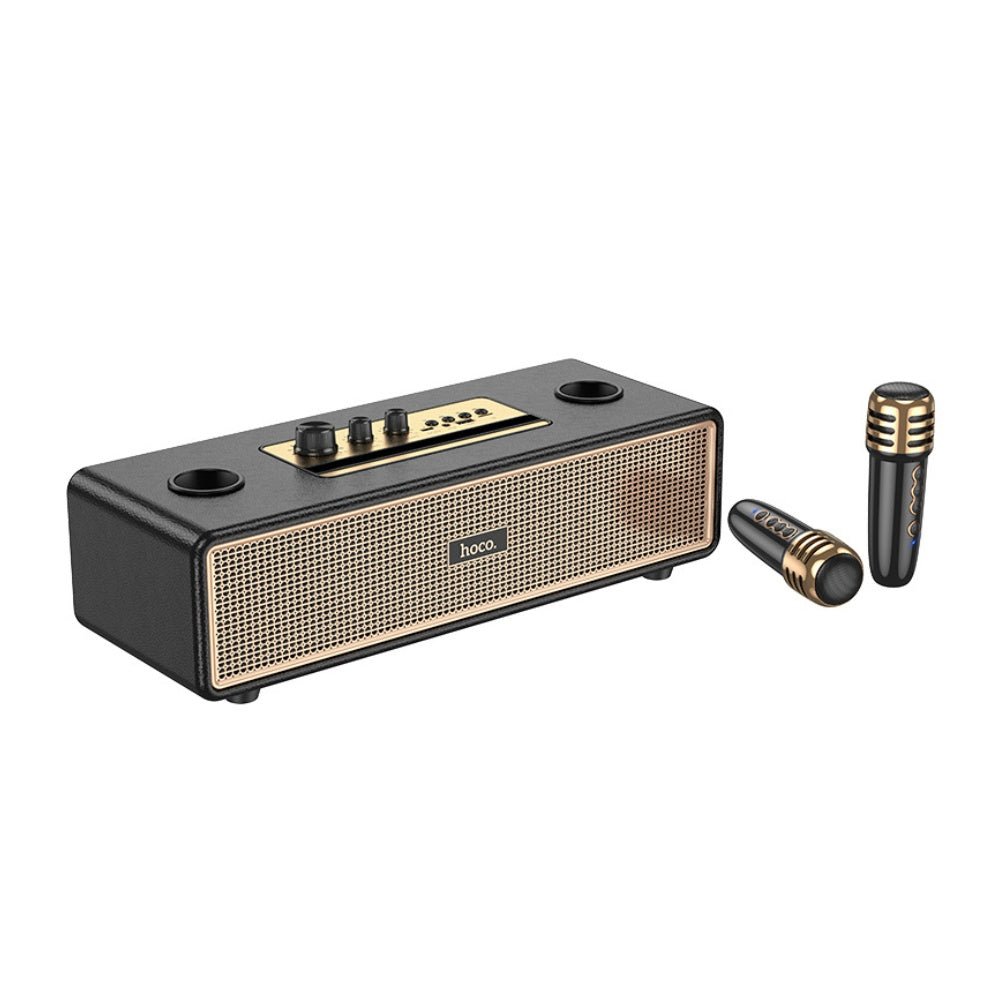 Hoco - Hoco Graceful Wireless Dual - Mic Portable Karaoke Speaker BS63 - Cle Market