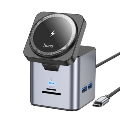 Hoco - Hoco HB49 9 - in - 1 Docking Station 100W HDMI Ethernet - Cle Market