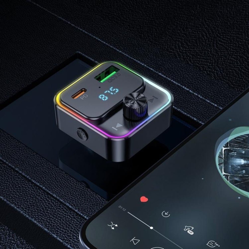 Hoco - Hoco In - Car Wireless FM Transmitter PD30W E81 - Cle Market