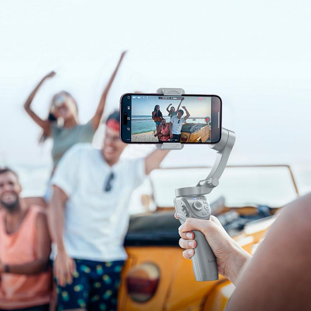 Hoco - Hoco Intelligent Stabilizer K24 3 - Axis Gimbals - Cle Market