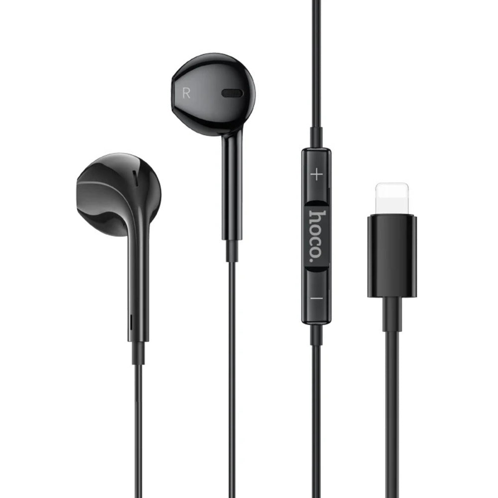 Hoco - Hoco iPhone Lightning Earphone M111 - Cle Market