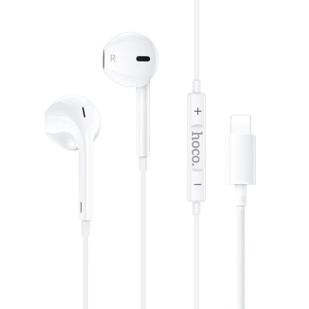 Hoco - Hoco iPhone Lightning Earphone M111 - Cle Market