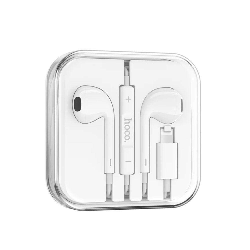 Hoco - Hoco iPhone Lightning Earphone M111 - Cle Market