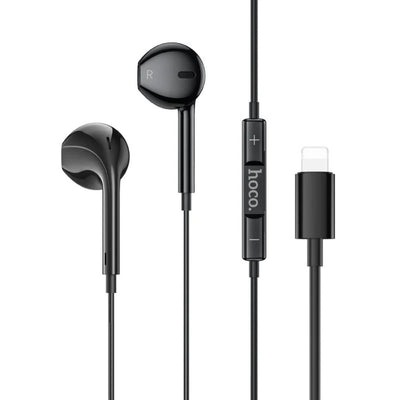 Hoco - Hoco iPhone Lightning Earphone M111 - Cle Market