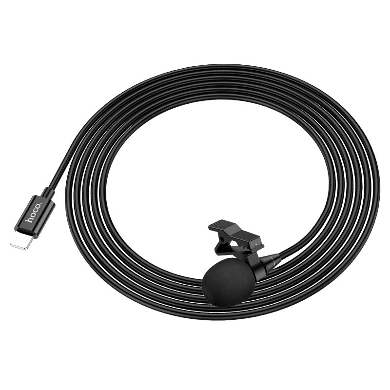 Hoco - Hoco Lavalier Microphone for Lightning iPhone L14 - Cle Market