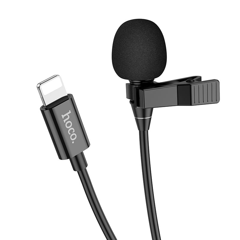 Hoco - Hoco Lavalier Microphone for Lightning iPhone L14 - Cle Market