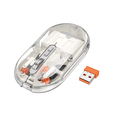 Hoco - Hoco Magnetic Silent Transparent Mouse GM35 - Cle Market