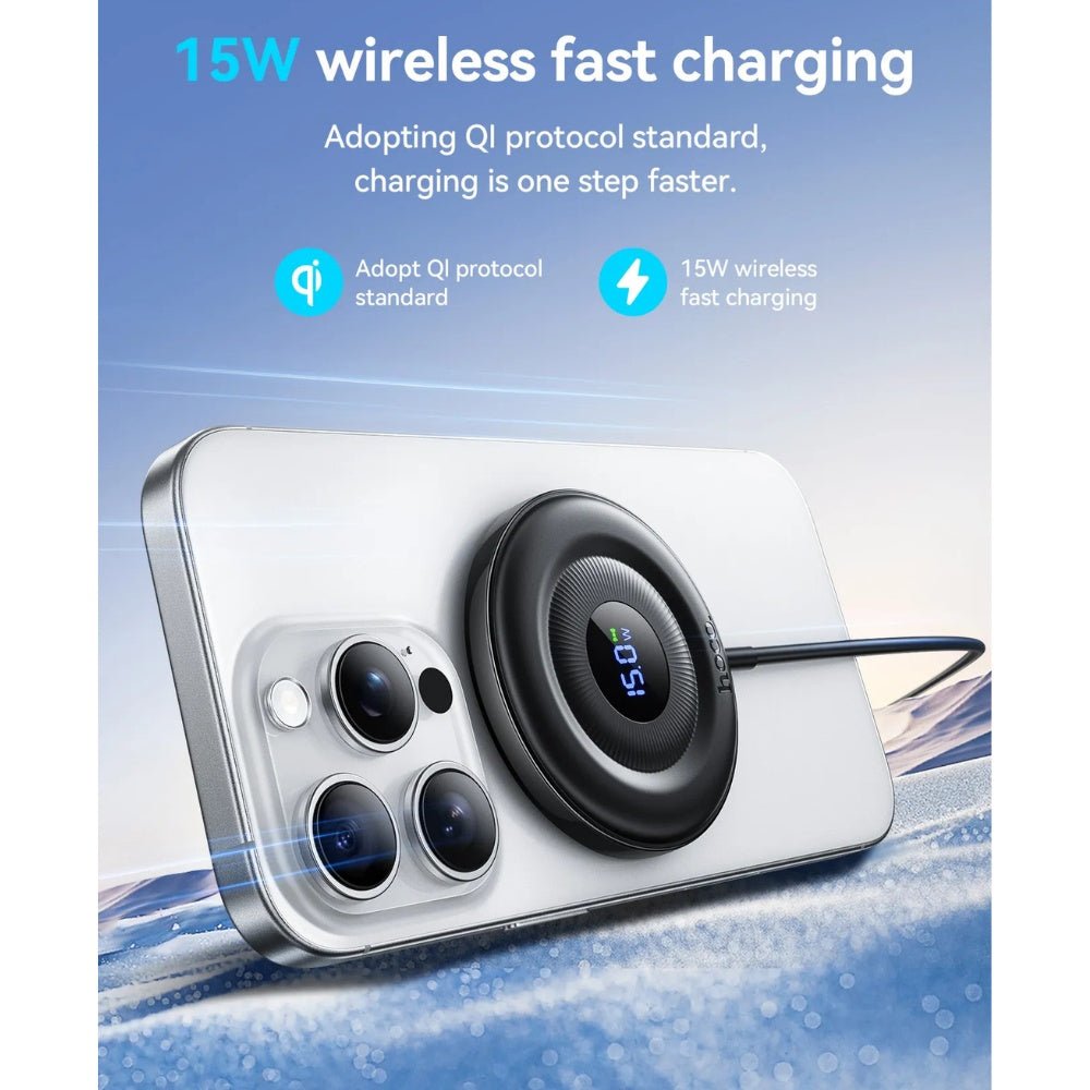 Hoco - Hoco Magnetic Wireless Charger CW61 - Cle Market