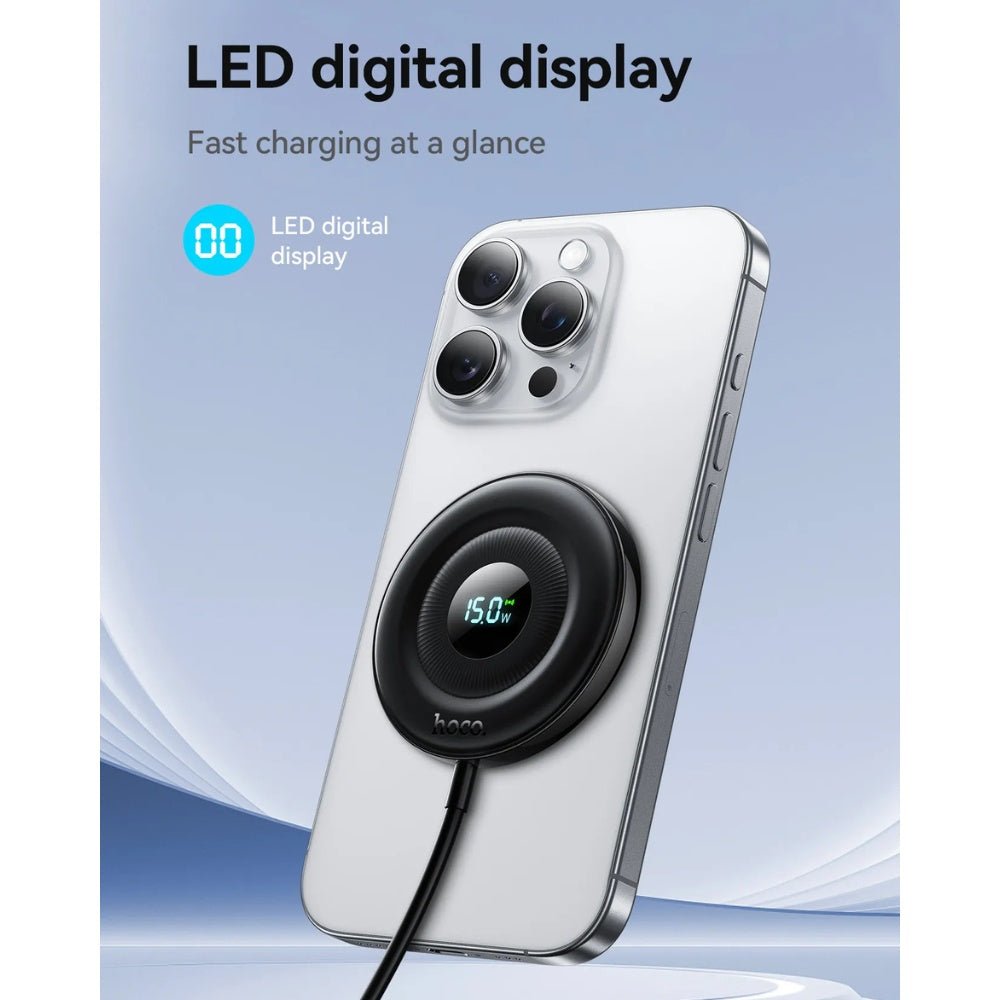 Hoco - Hoco Magnetic Wireless Charger CW61 - Cle Market