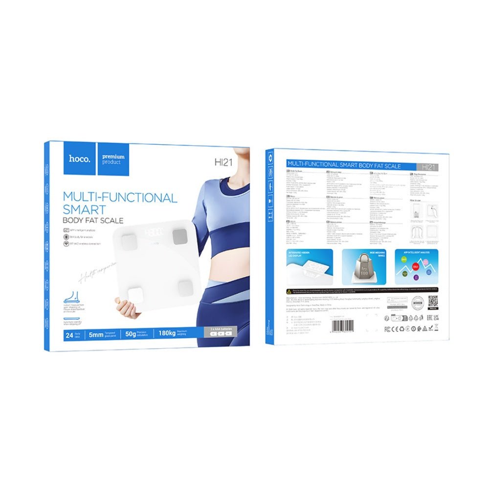 Hoco - Hoco Multifunction Smart Body Fat Scale HI21 - Cle Market