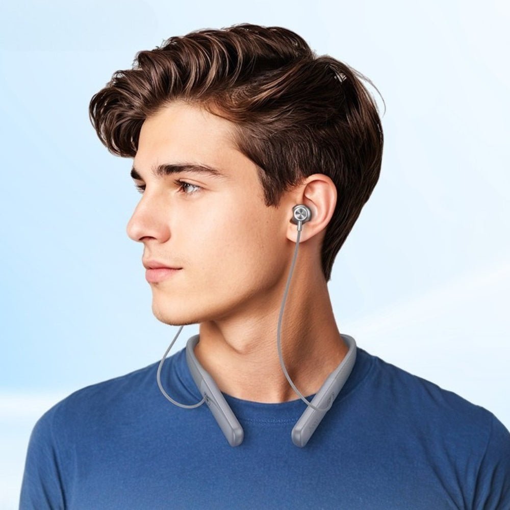 Hoco - Hoco Neck - Mounted Bluetooth Earphones ES73 - Cle Market