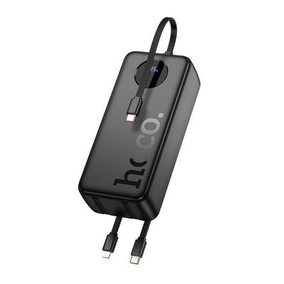 Hoco - Hoco PD20W Power Bank Built - in Cable 30000mAh J132B - Cle Market