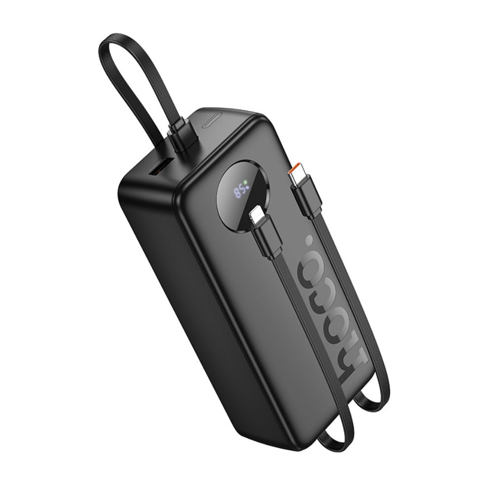 Hoco - Hoco PD20W Power Bank Built - in Cable 30000mAh J132B - Cle Market