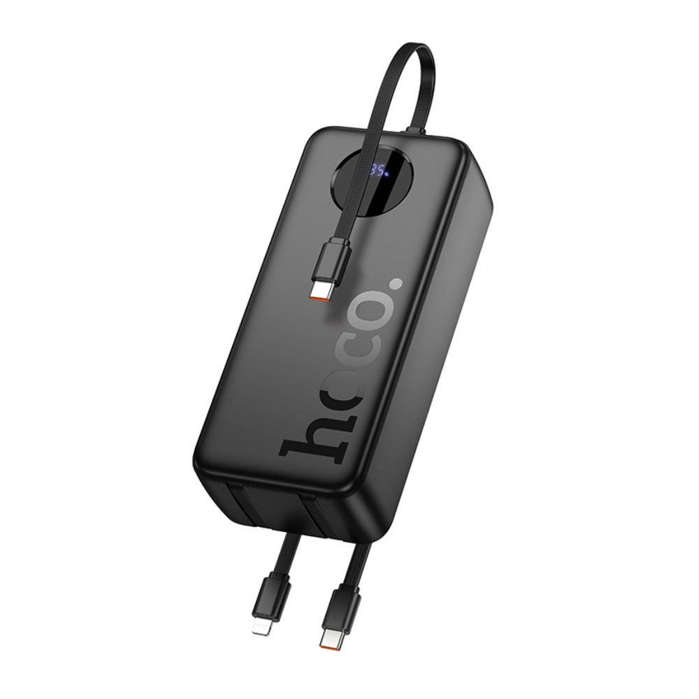 Hoco - Hoco PD20W Power Bank Built - in Cable 30000mAh J132B - Cle Market