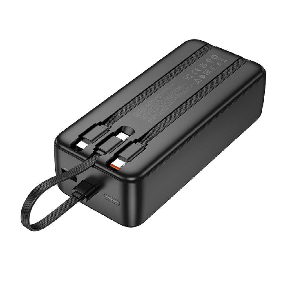 Hoco - Hoco PD20W Power Bank Built - in Cable 30000mAh J132B - Cle Market