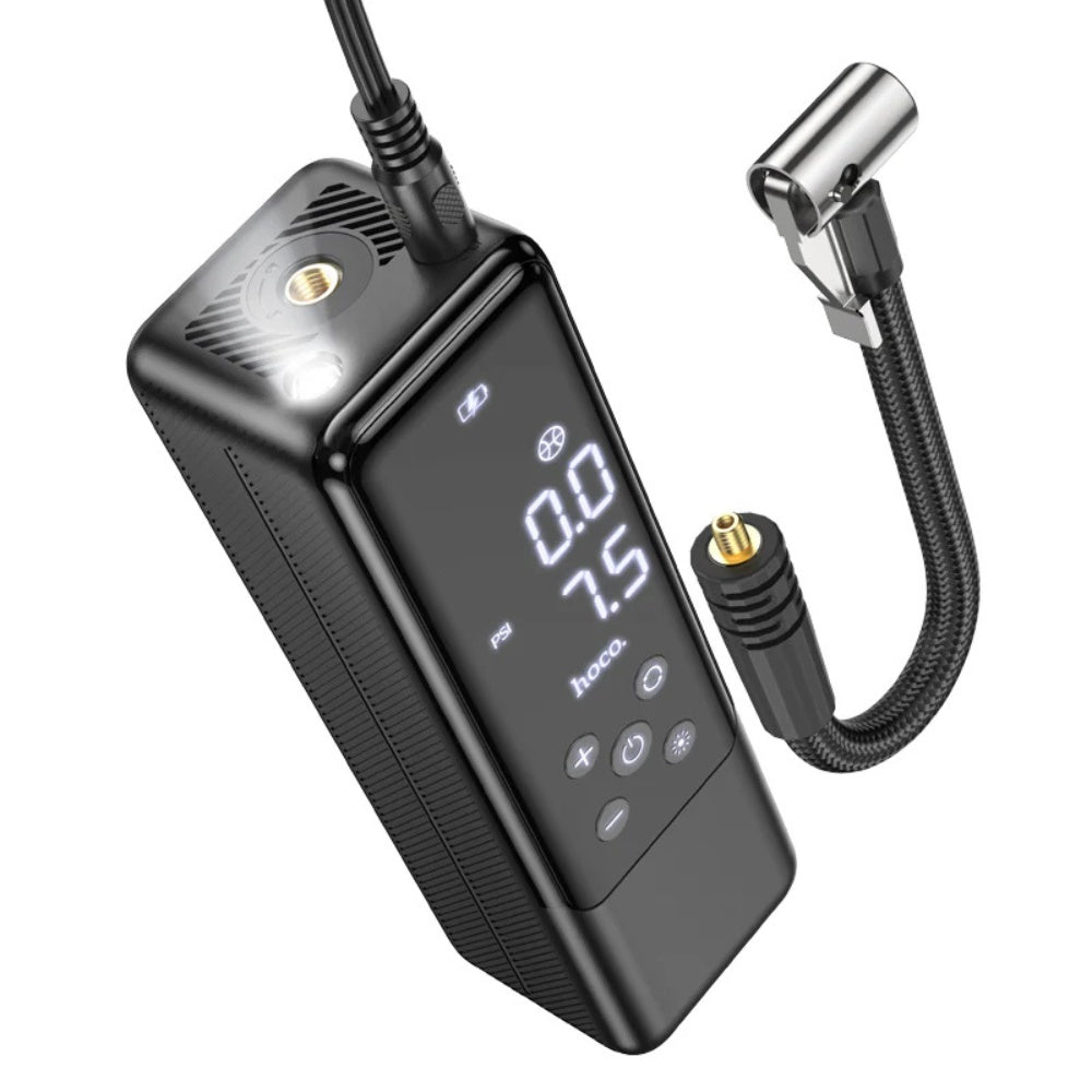 Hoco - Hoco Portable Car Smart Air Pump ZP5 - Cle Market