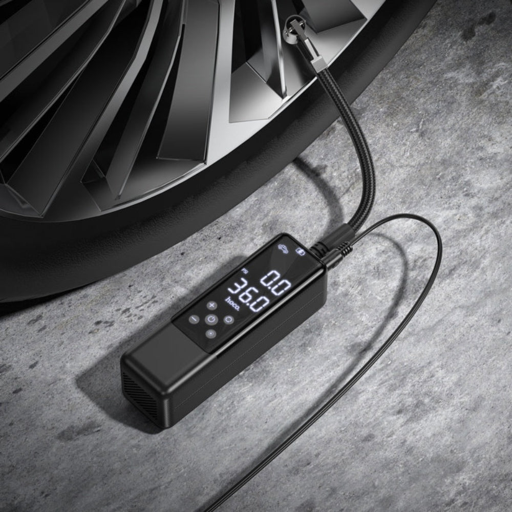 Hoco - Hoco Portable Car Smart Air Pump ZP5 - Cle Market