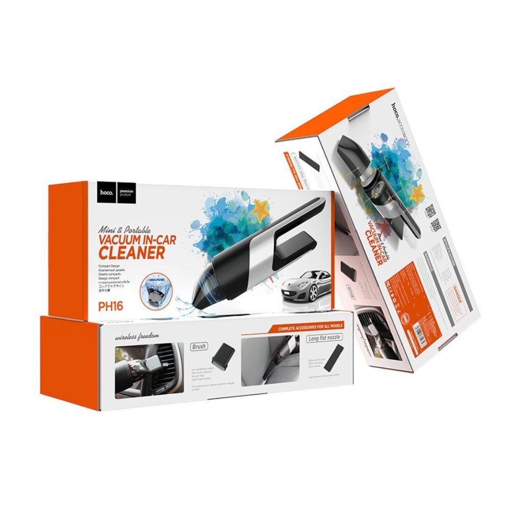 Hoco - Hoco Portable Vacuum Car Cleaner PH16 - Cle Market