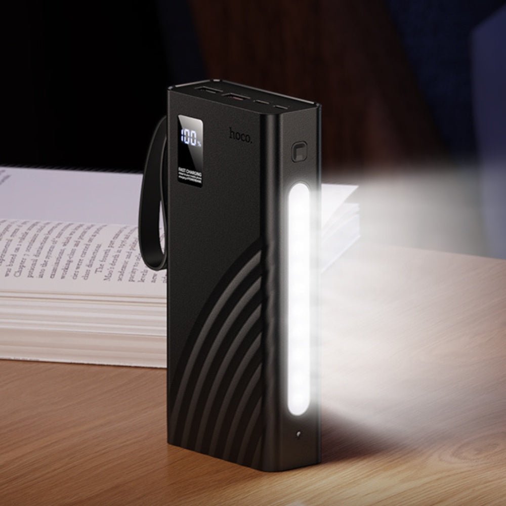 Hoco - Hoco Power Bank 20000mAh with Cables - Cle Market
