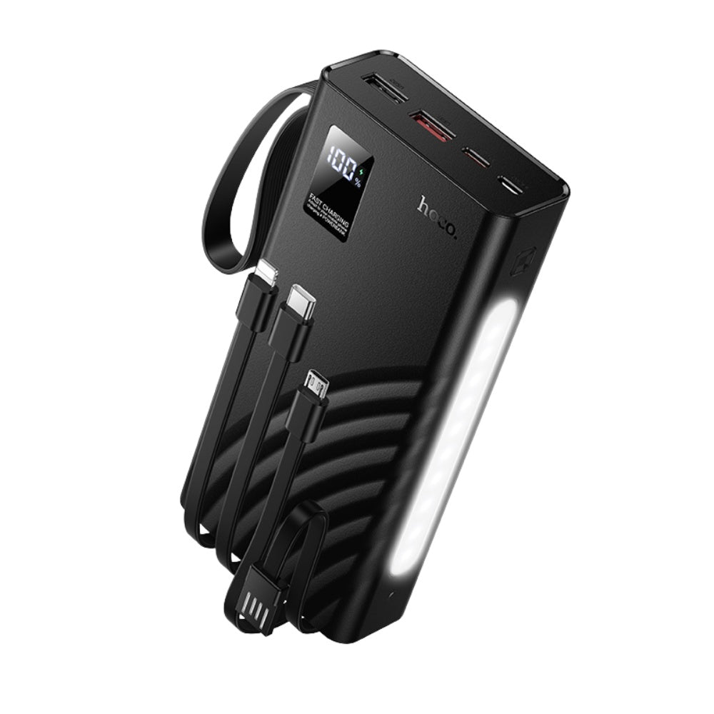 Hoco - Hoco Power Bank 20000mAh with Cables - Cle Market