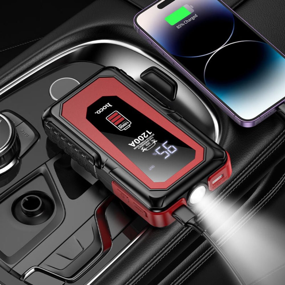 Hoco - Hoco Power Bank Jump Starter 10000mAh QS3 - Cle Market