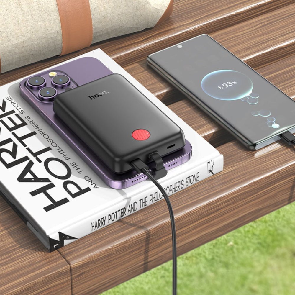Hoco - Hoco Power Bank PD20W 10000mAh with Lightning Cable J133A - Cle Market